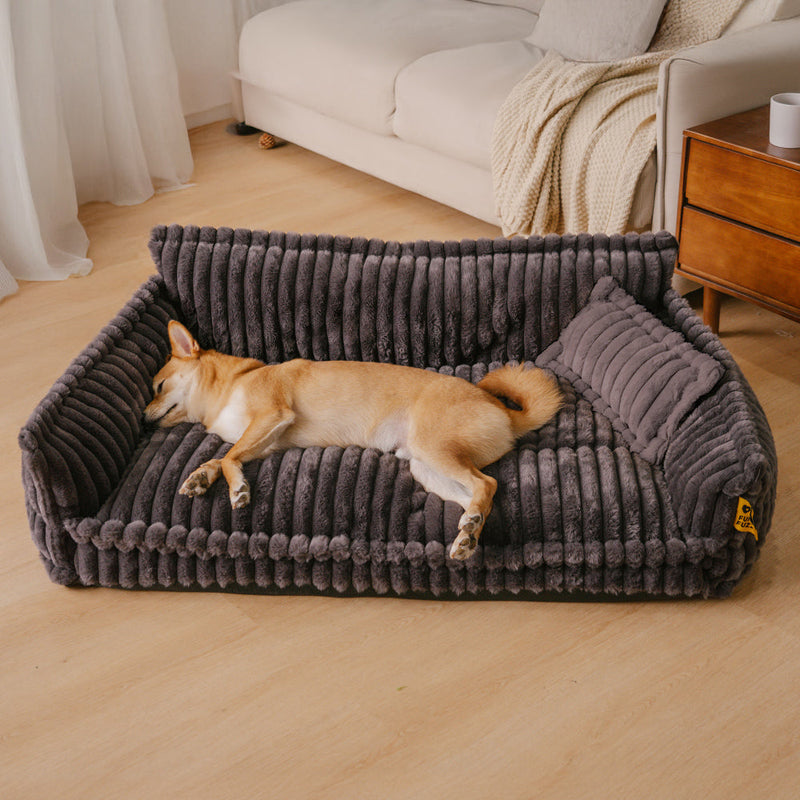 Grand oreiller orthopédique doux et lavable pour chien, canapé-lit, Snoozy Dream