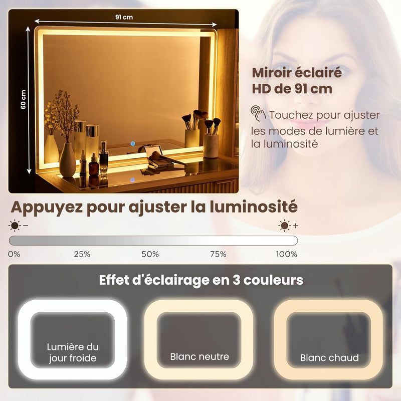 Luméa Coiffeuse Lux