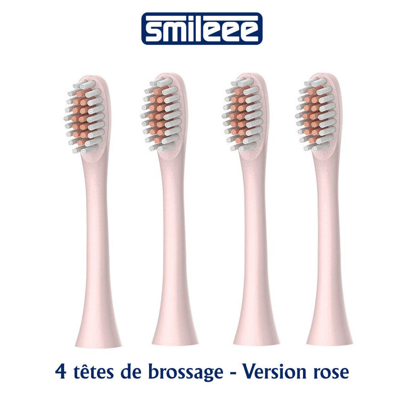 Têtes de Rechange (x4) pour Brosse à Dents Sonique